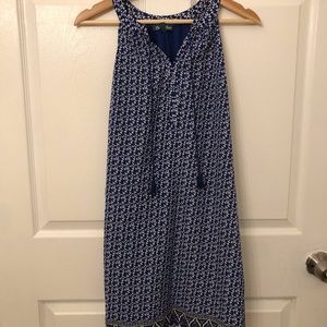 Fleur Bleue, Blue Sleeveless Dress